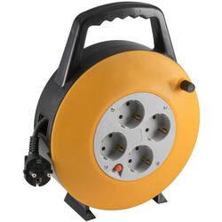 Удлинитель на катушке Home HJR 3-10 10м (Orange/Black)