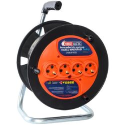 Катушка для удлинителя Horoz Electric 800-400-012 (Black/Orange)