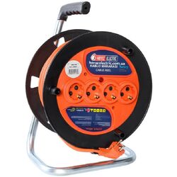 Удлинитель на катушке Horoz Electric 800-430-012 3x1.5 30м (Black/Orange)