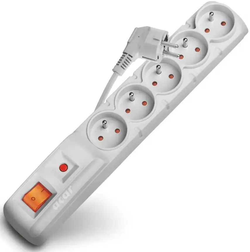 Сетевой фильтр HSK Data Acar F5 3m (Grey) - 2