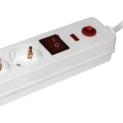 Сетевой фильтр-удлинитель Iek WFP10-16-03-01-N 1.5m (White) Thumb