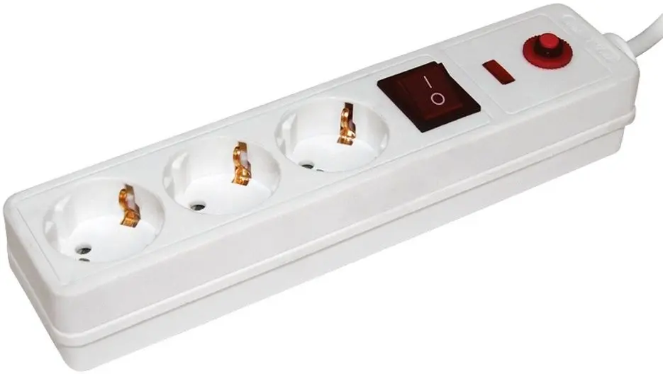 Сетевой фильтр-удлинитель Iek WFP10-16-03-01-N 1.5m (White)