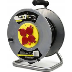 Prelungitor cu tambur Keltin K00232 25m (Grey/Black) Thumb