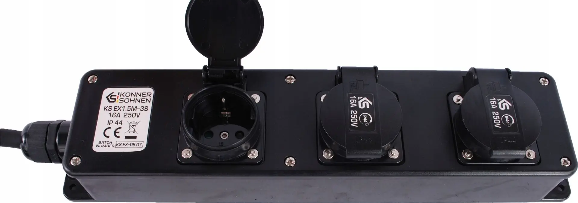 Adaptor extensie Konner&Sohnen EX1.5M-3S (Black) - 2