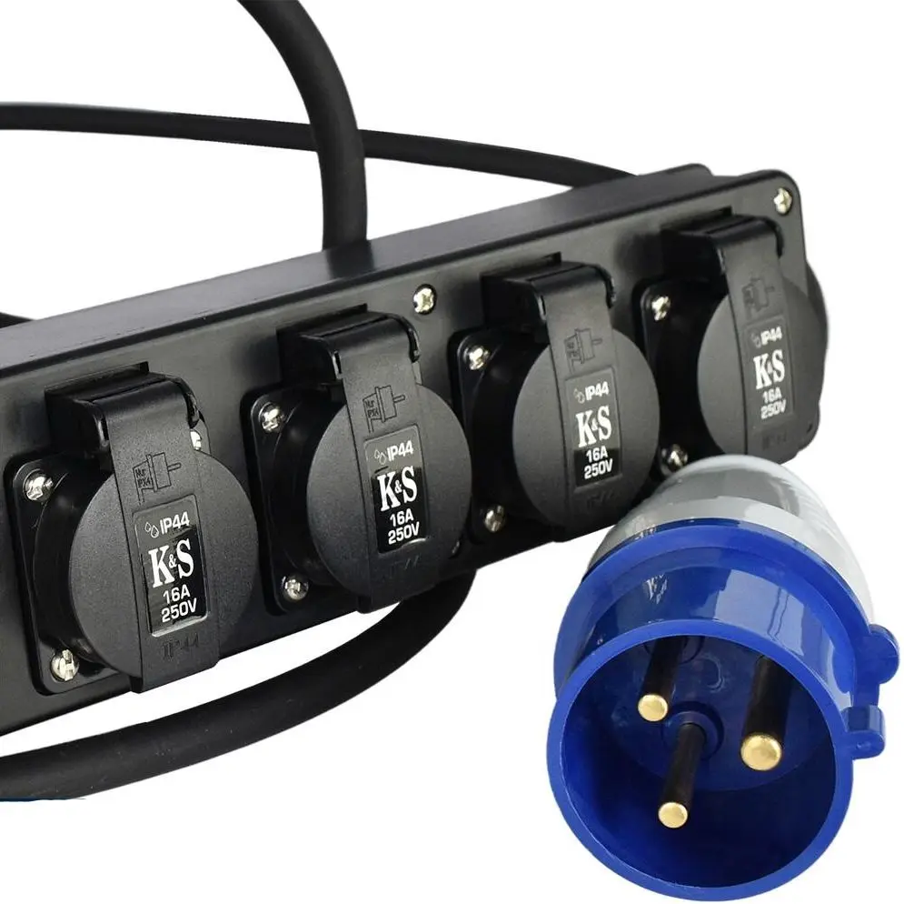 Удлинитель-адаптер Konner&Sohnen EX3M-4S (Black) - 2