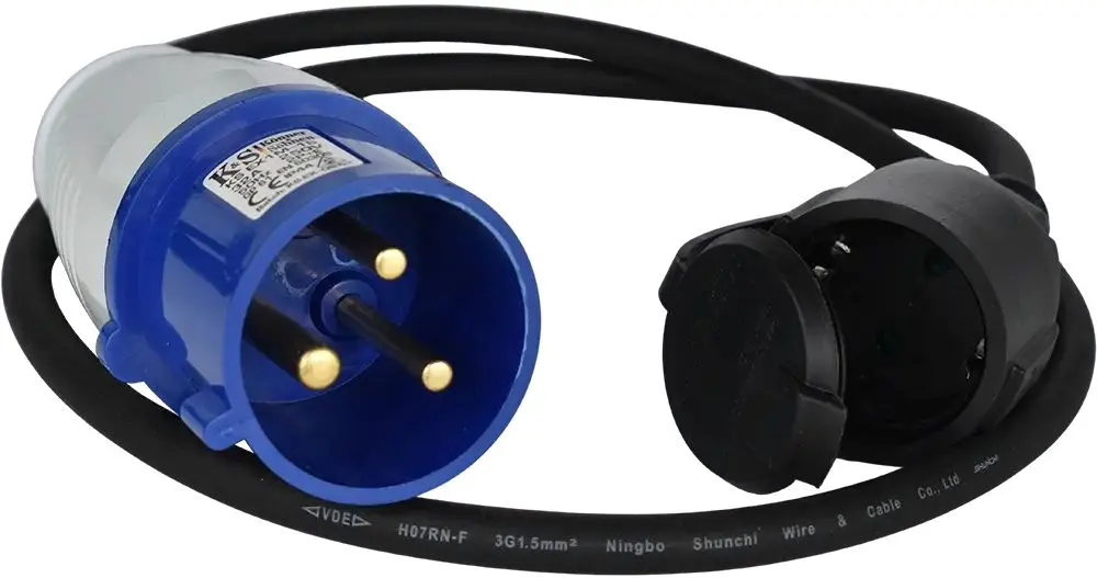 Удлинитель-адаптер Konner&Sohnen KSEX1M-1S (Black) - 2