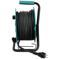 Удлинитель на катушке Konner & Sohnen KS CR-25M 25м (Black/Turquoise) Thumb