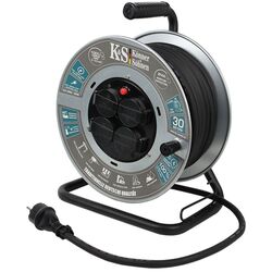 Prelungitor cu tambur Konner & Sohnen KS CRM-30M 30m (Gray) Thumb