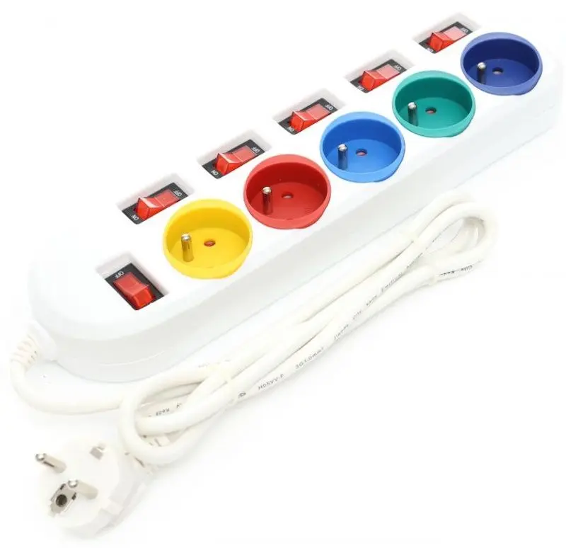 Сетевой фильтр Kraft&Dele Professional KD4000-CZ 1.5m (White)