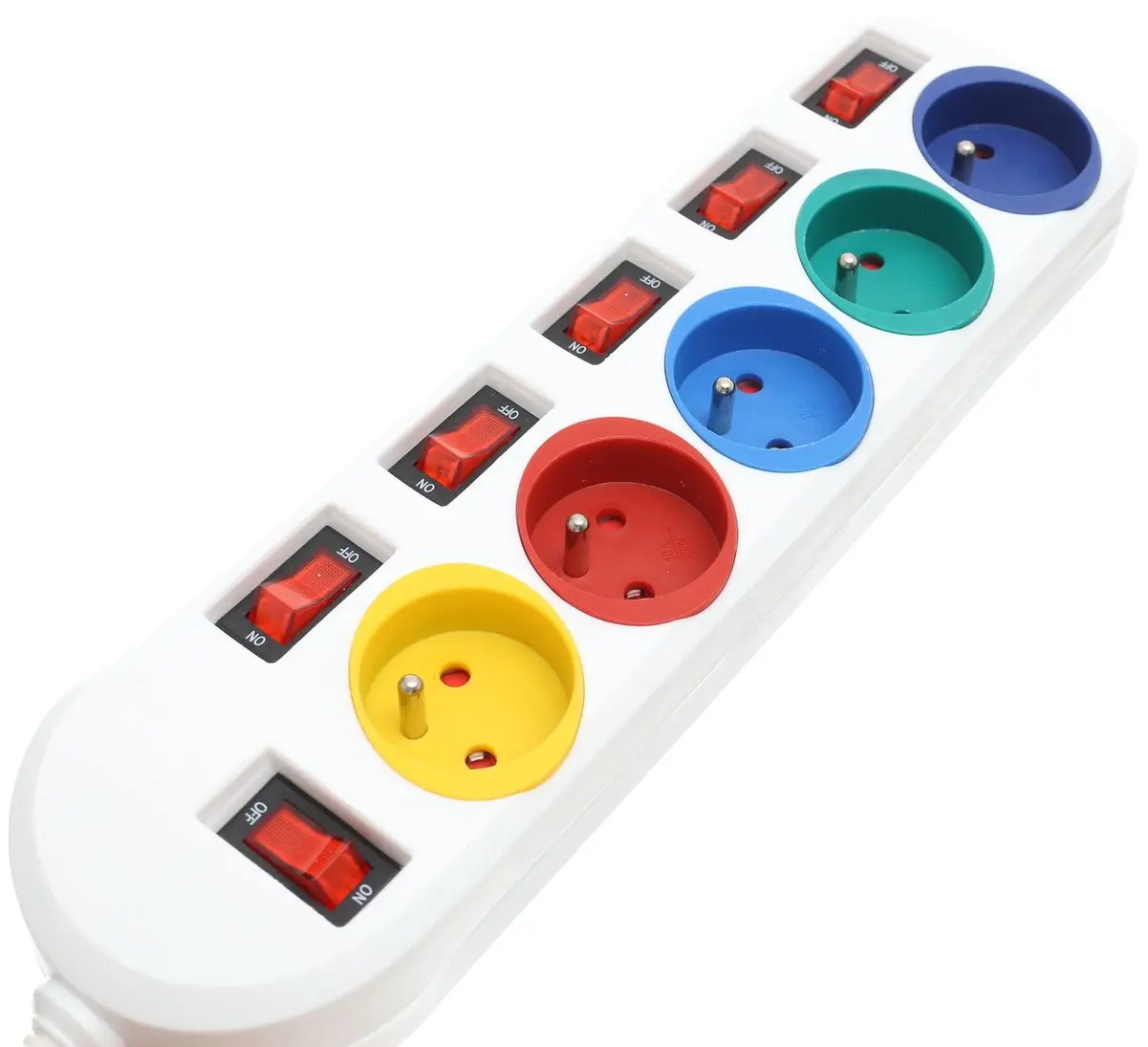 Сетевой фильтр-удлинитель Kraft&Dele Professional KD4000 1.5м (White)