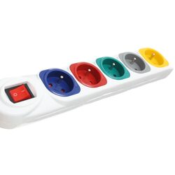 Сетевой фильтр-удлинитель Kraft&Dele Professional KD4009 3м (White) Thumb