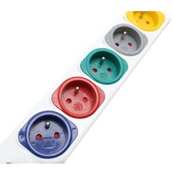 Сетевой фильтр-удлинитель Kraft&Dele Professional KD4010 5м (White) Thumb