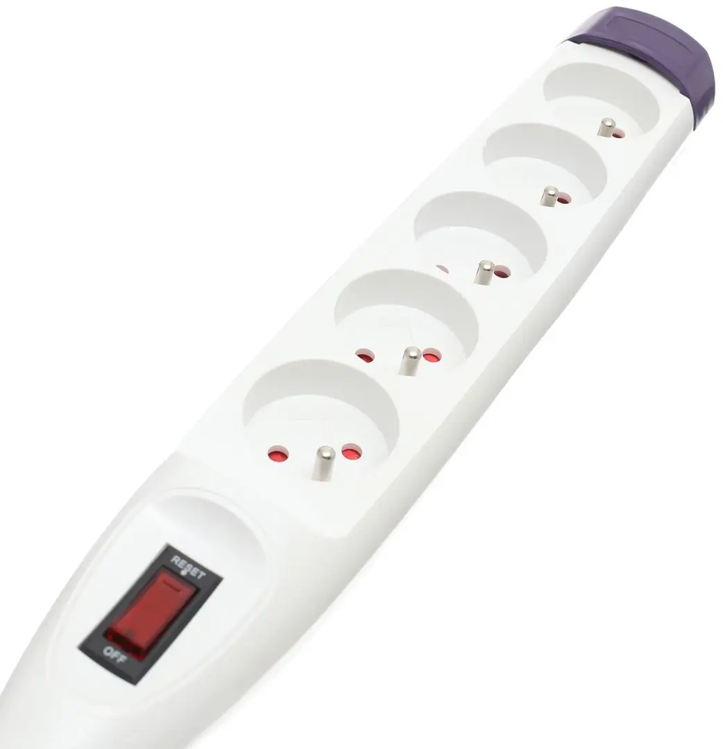 Filtru de retea-prelungitor Kraft&Dele Professional KD4014 5m (White)