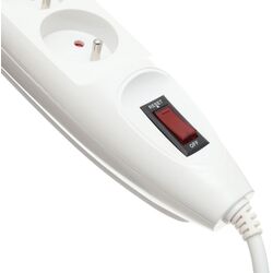 Filtru de retea-prelungitor Kraft&Dele Professional KD4014 5m (White) Thumb