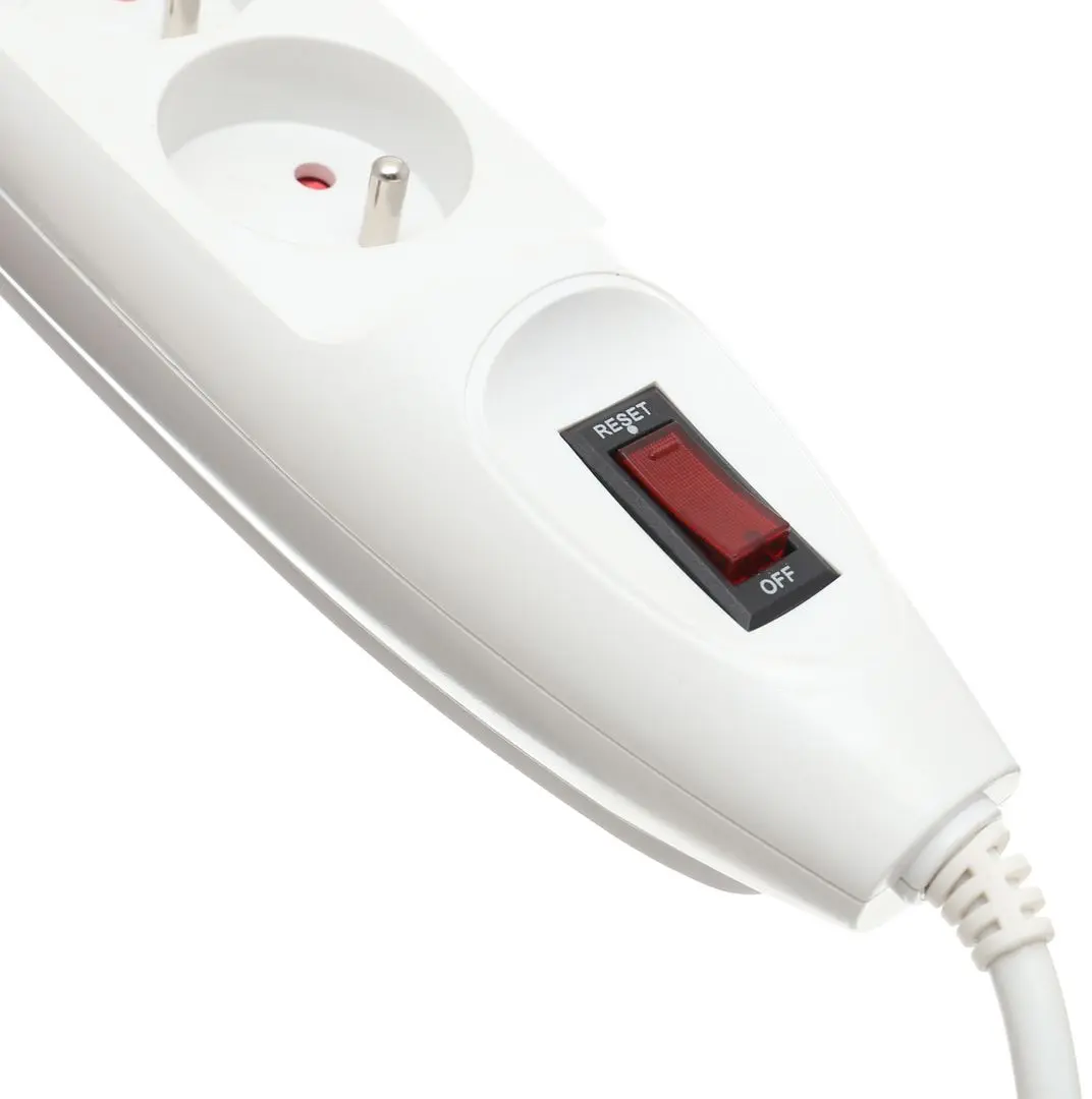 Filtru de retea-prelungitor Kraft&Dele Professional KD4014 5m (White)