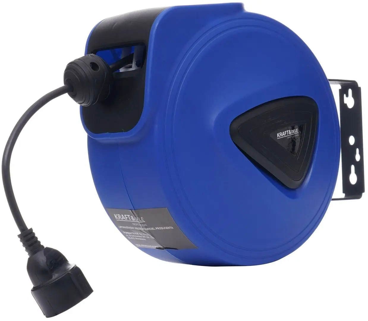 Prelungitor pe bobina Kraft&Dele Professional KD4028 10m (Blue/Black)