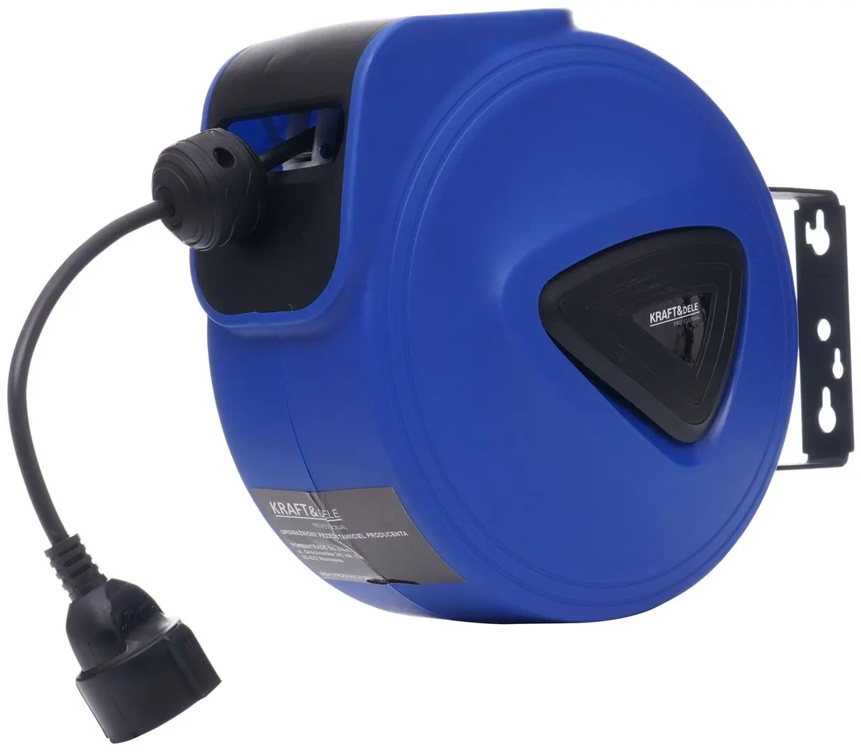 Удлинитель на катушке Kraft&Dele Professional KD4029 20м (Blue/Black)