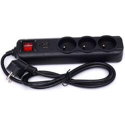 Filtru de retea-prelungitor Kraft&Dele KD4032 (Black) Thumb