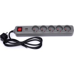 Сетевой фильтр Kraft&Dele KD4033 (Grey) Thumb