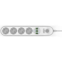 Сетевой фильтр-удлинитель Ldnio SE4432 2м (White) Thumb