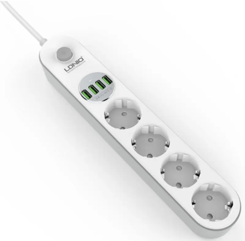 Сетевой фильтр-удлинитель Ldnio SE4432 2м (White)