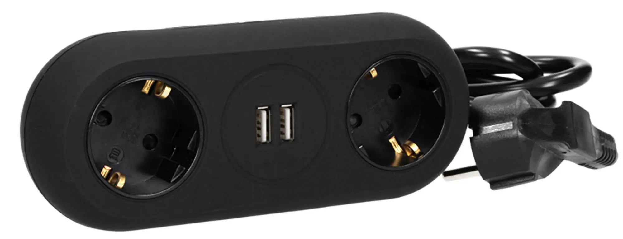 Сетевой фильтр-удлинитель Orno OR-AE-13133(GS)/B 1.4m (Black)