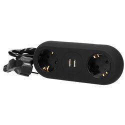 Filtru de retea prelungitor Orno OR-AE-13133(GS)/B 1.4m (Black)