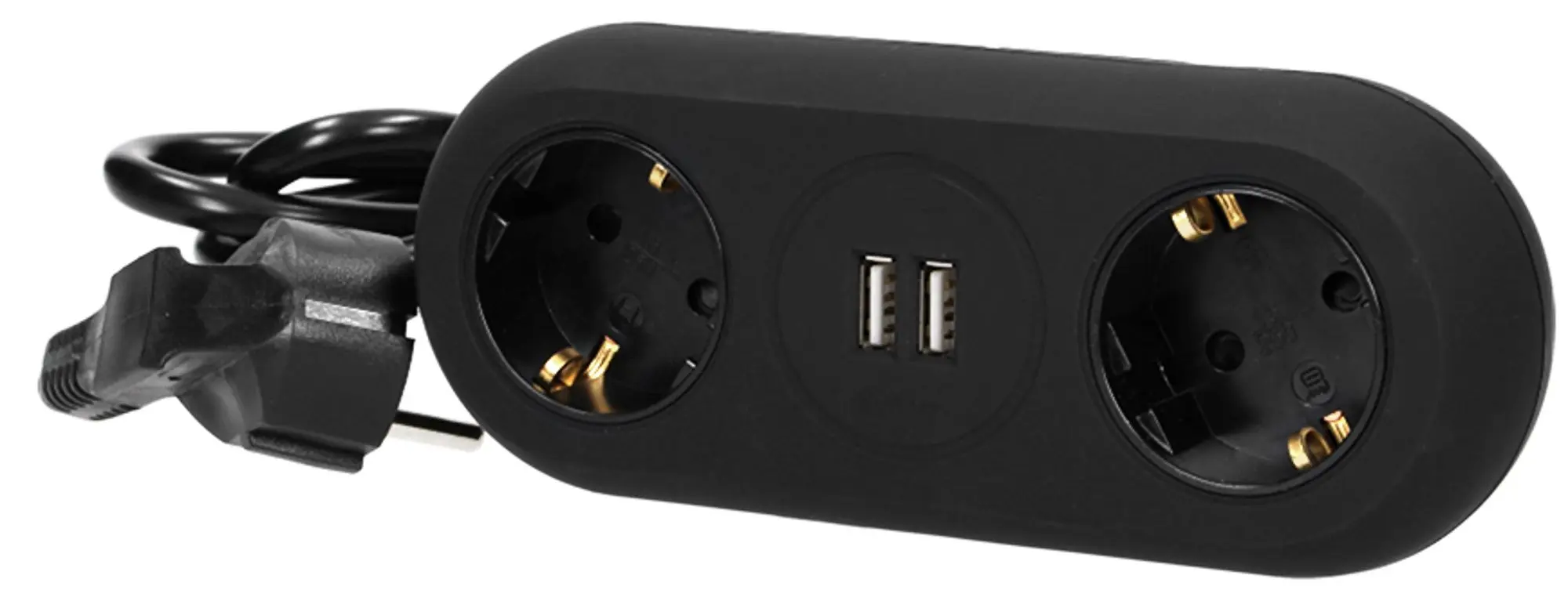 Сетевой фильтр-удлинитель Orno OR-AE-13133(GS)/B 1.4m (Black)