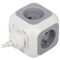Сетевой фильтр-удлинитель Orno OR-AE-13144 (GS) 1.4m (Gray/White) Thumb
