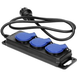 Сетевой фильтр-удлинитель Orno OR-AE-13158(GS)/5M 5m (Black)