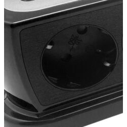 Сетевой фильтр-удлинитель Orno OR-AE-13190(GS)/B 1.4m (Black) Thumb