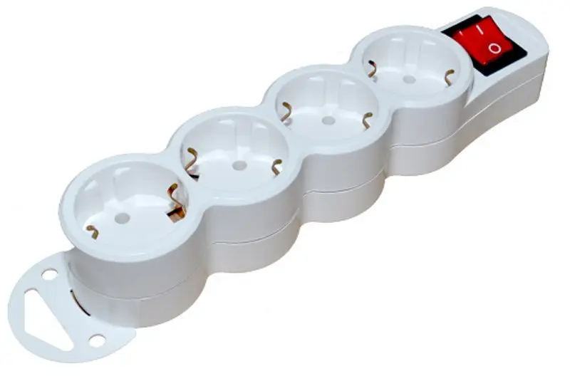 Filtru de retea-prelungitor Scame 161.242D10 (White)