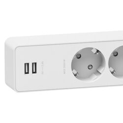 Prelungitor Schneider Unica Extend ST943U3W (White) Thumb