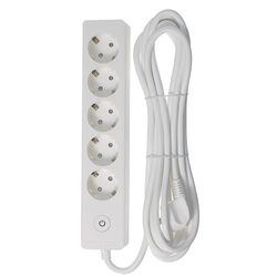 Prelungitor Schneider Unica Extend ST9455W (White) Thumb