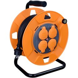 Prelungitor pe bobina Strend Pro CR038 50m (Orange/Black)