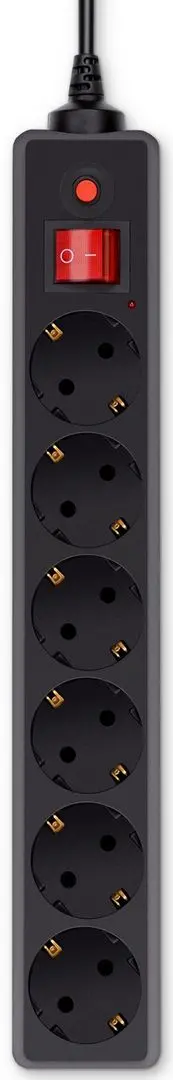 Filtru de retea-prelungitor Sven Optima 6 1.8m (Black)