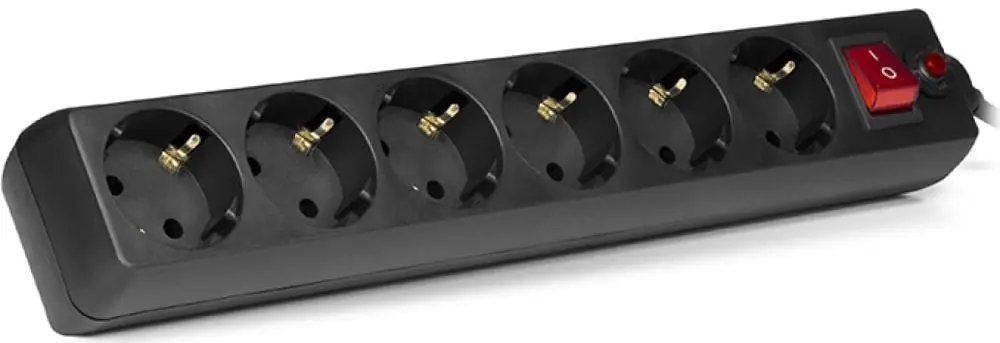 Filtru de retea-prelungitor Sven Optima 6 1.8m (Black)