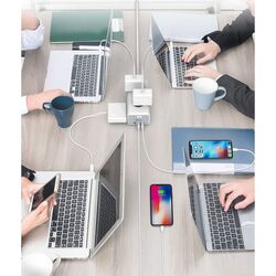 Удлинитель-куб Tessan TS-306 2m (White) Thumb