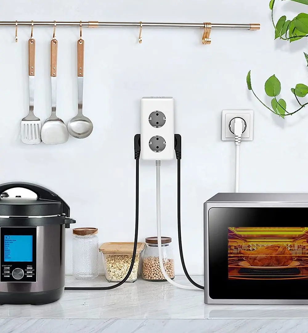 Удлинитель-куб Tessan TS-306 2m (White)