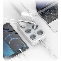 Удлинитель Tessan TS-303 2m (White) Thumb