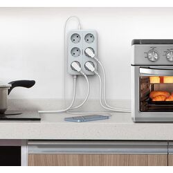 Удлинитель Tessan TS-303 2m (White) Thumb