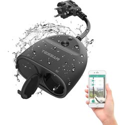 Умный сетевой фильтр Tessan EOP03 Smart Wi-Fi (Black) Thumb