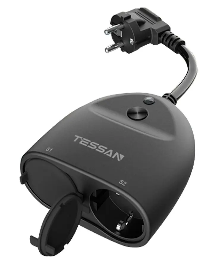 Умный сетевой фильтр Tessan EOP03 Smart Wi-Fi (Black)