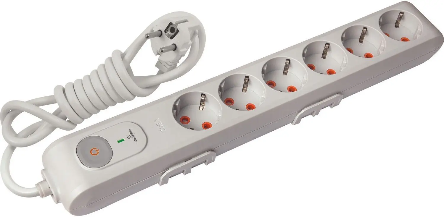 Filtru de retea-prelungitor Viko Multi-Let 117632 1.5m (White)