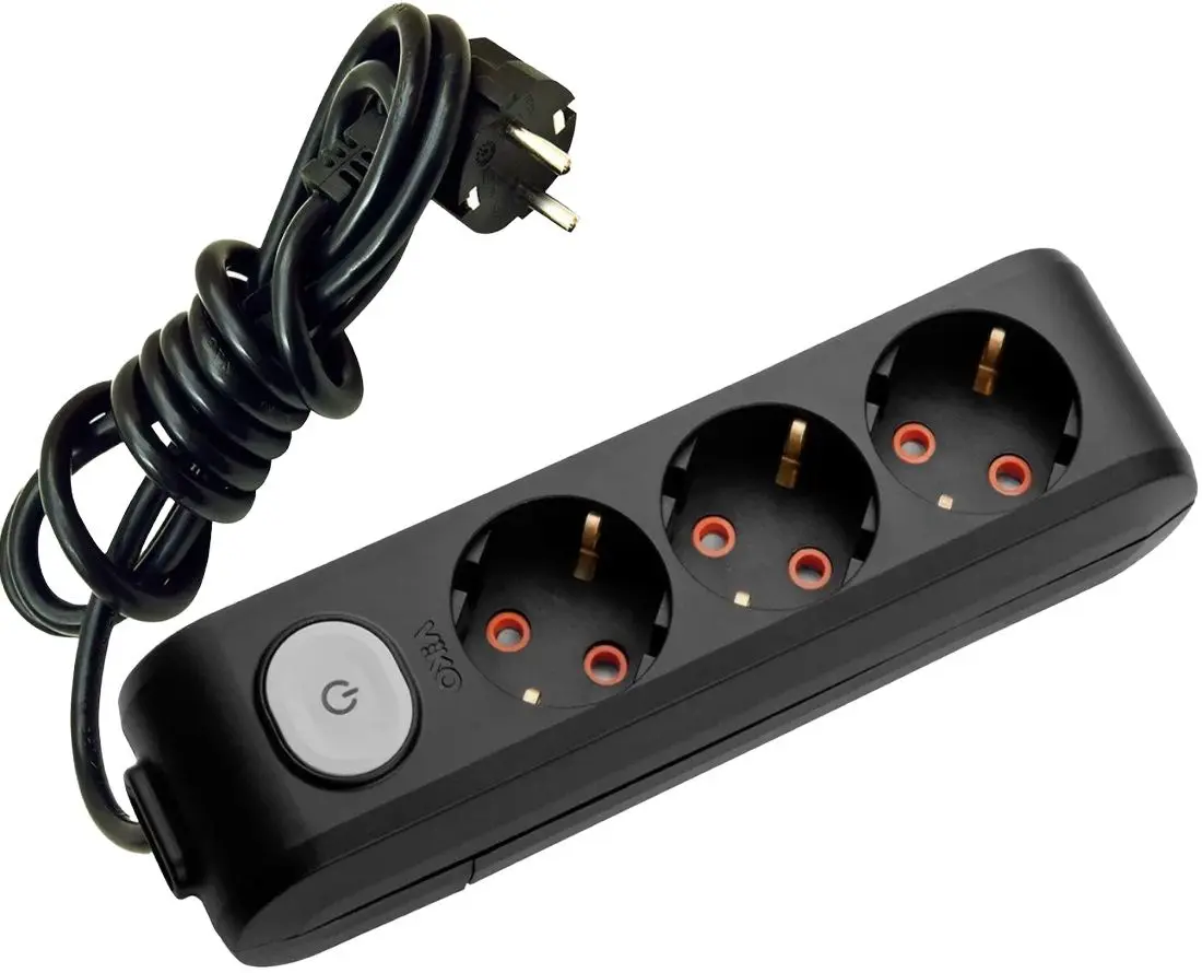 Filtru de retea-prelungitor Viko Multi-Let 138303 3m (Black)
