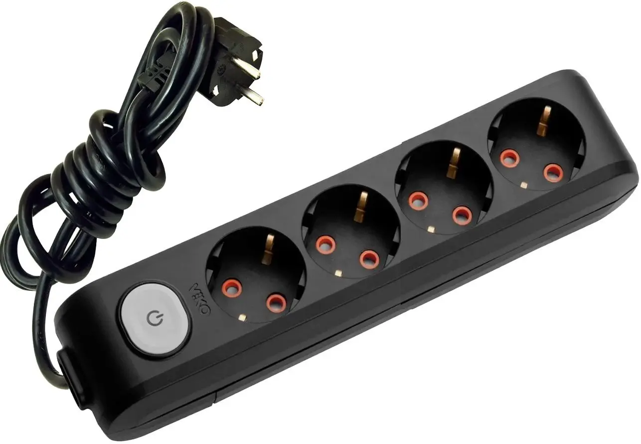 Filtru de retea-prelungitor Viko Multi-Let 138405 5m (Black)