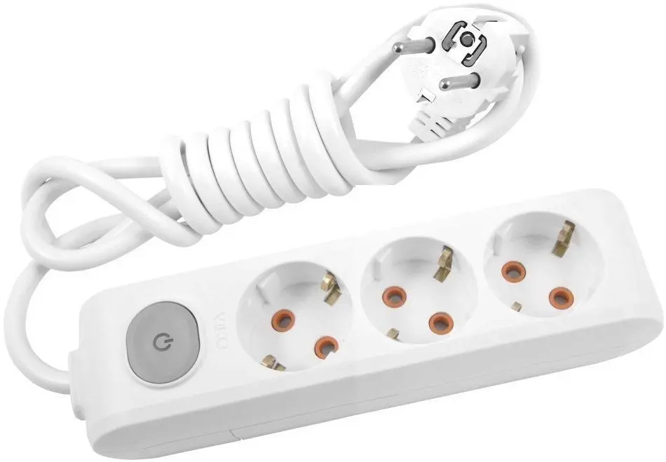 Сетевой фильтр-удлинитель Viko Multi-Let 90118305 5m (White)