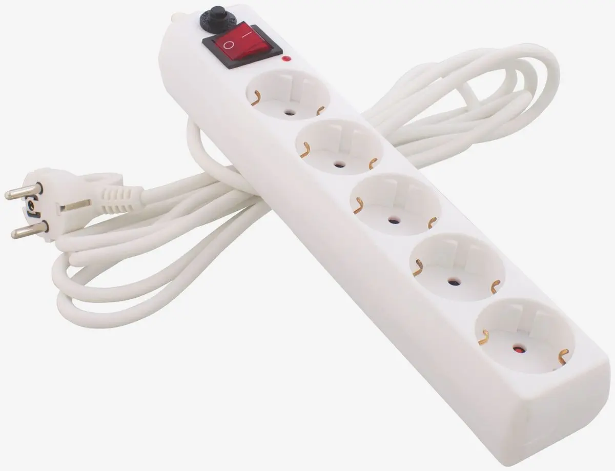 Сетевой фильтр-удлинитель Volsten SP 5x3 3m (White)