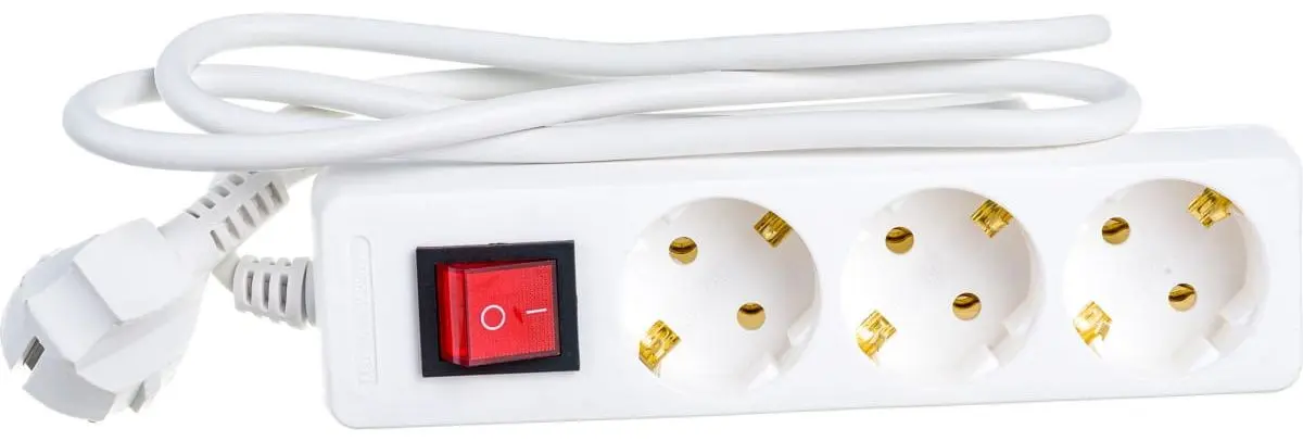 Удлинитель Volsten 12303SP3x3 (White)