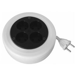 Удлинитель Volsten SR 4x3-R 5m (White/Black)